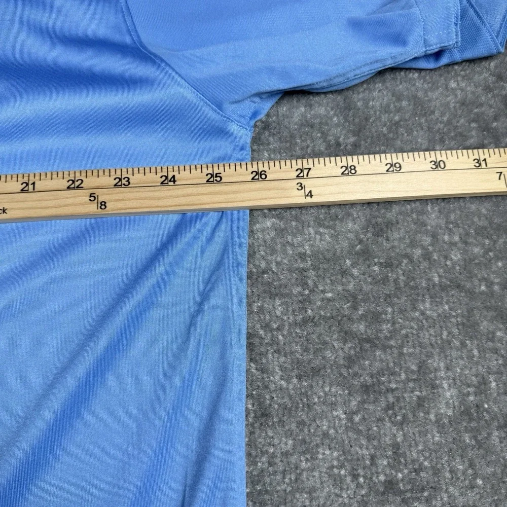 Nike Polo Shirt Men's XL Blue Short Sleeve North Caolina‎ Tar Heels Dri-Fit